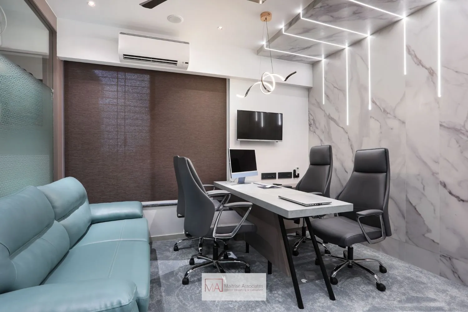Custom interior design by Maitrise Associates