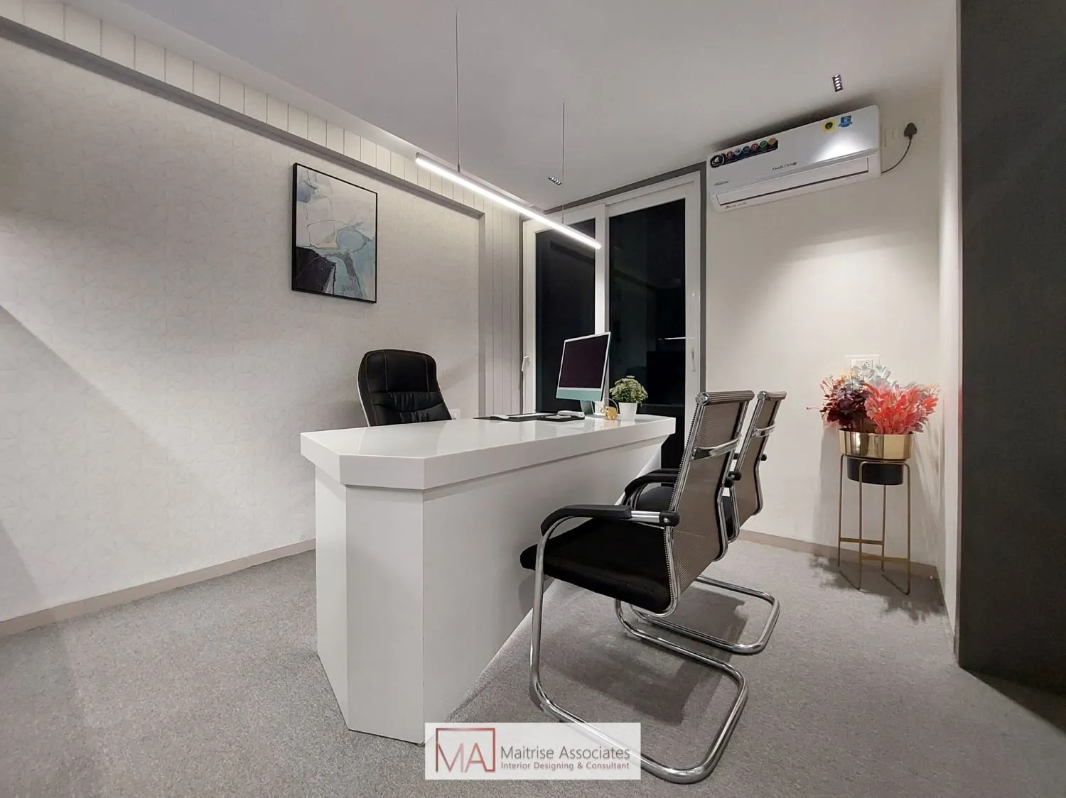 Contemporary Workspace — Commercial Space interior by Maitrise Associates — image 3