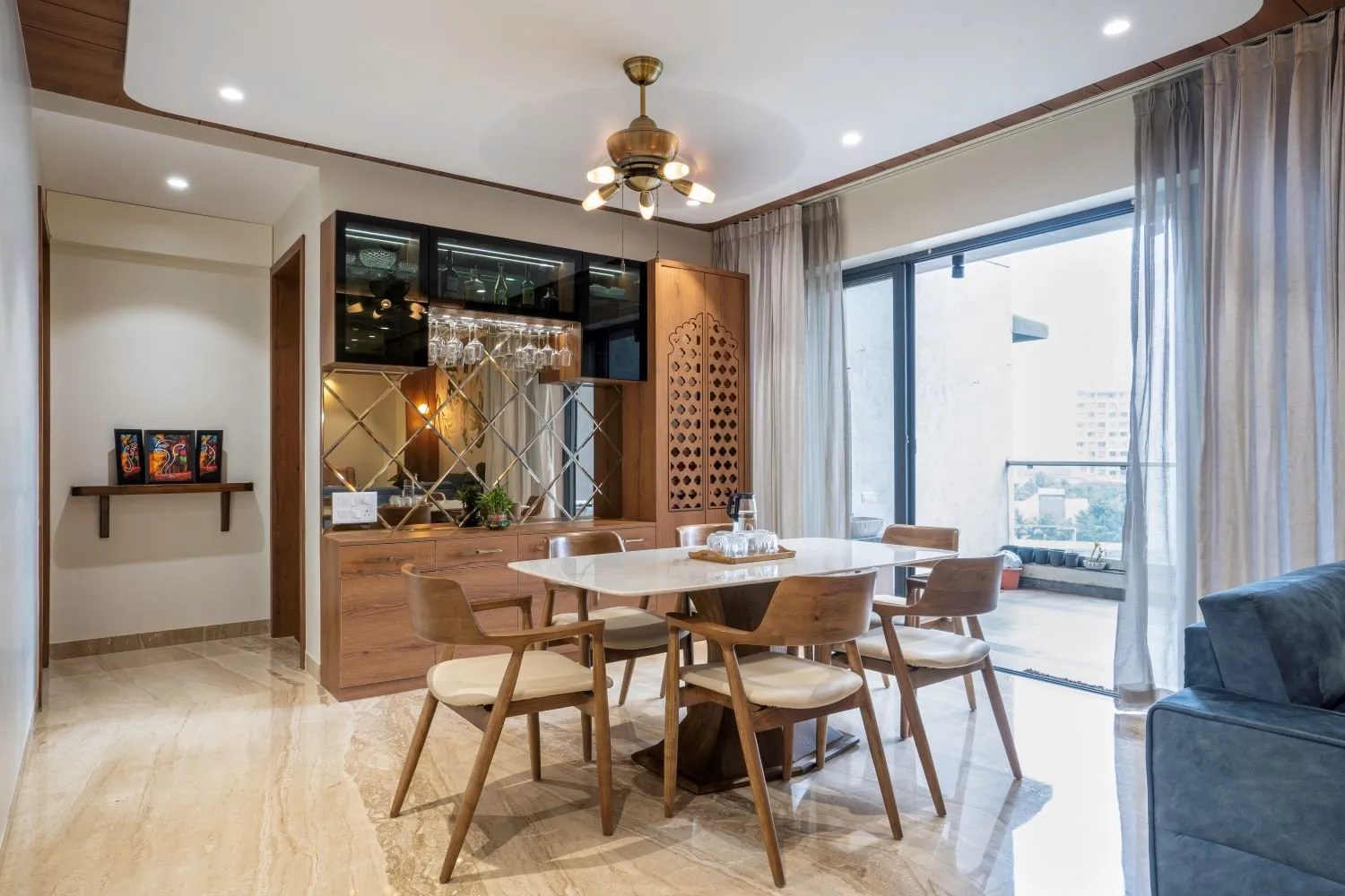 Modern Warmth — Residential Flat interior by Maitrise Associates — image 4